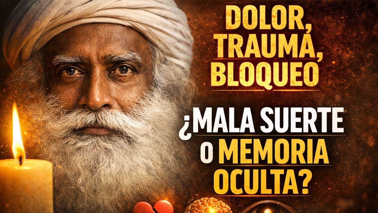 DOLOR, TRAUMA Y BLOQUEOS 🚫 ¿TIENES MALA SUERTE O MEMORIA EMOCIONAL? 🧠✨ | SADHGURU