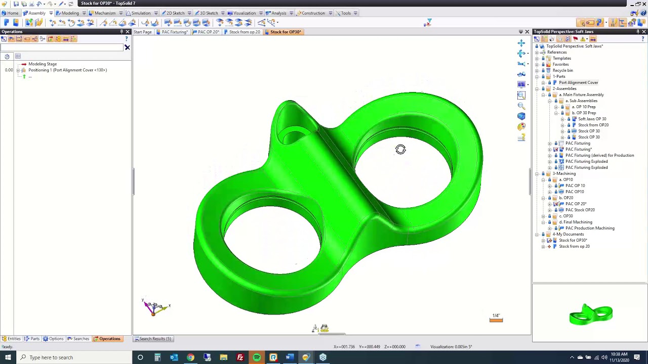 TopSolid Perspective : Manufacturing Design Process