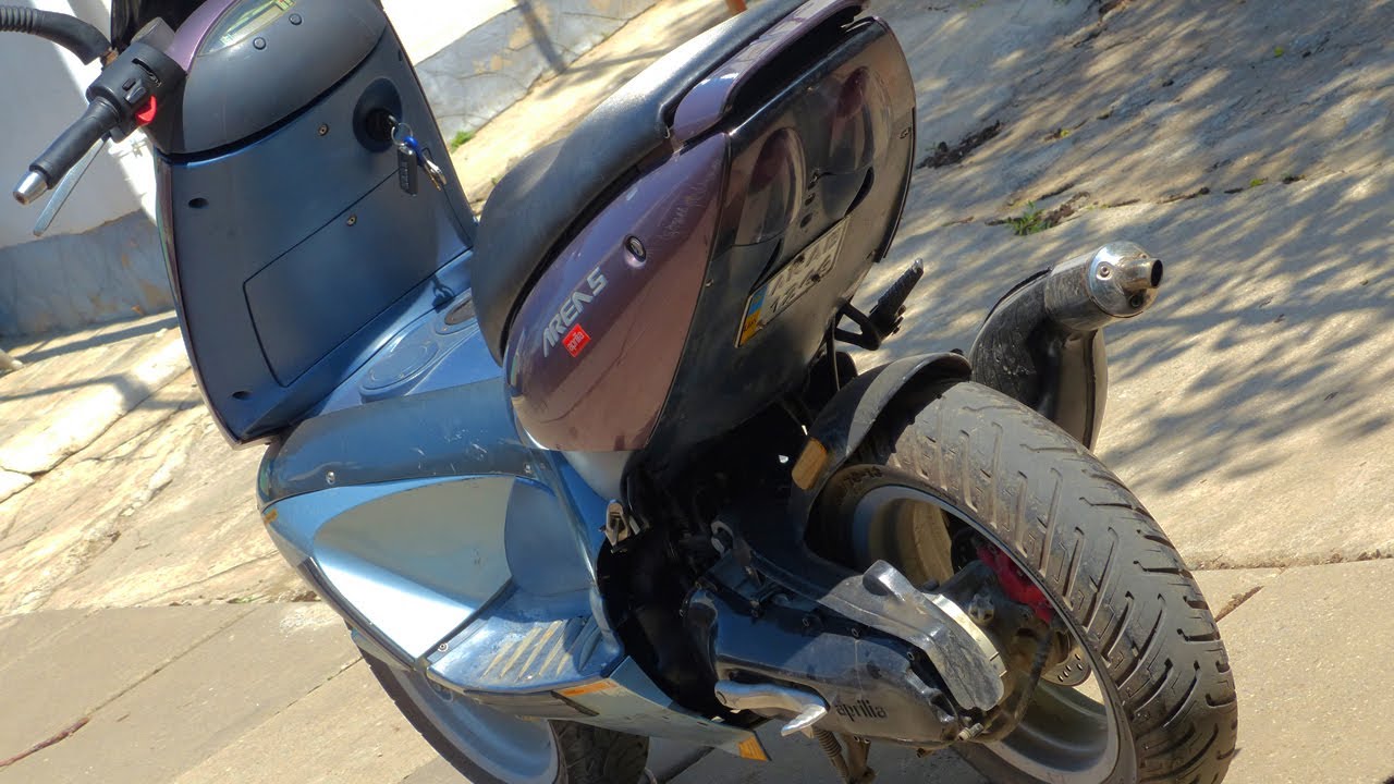 105км/ч на Aprilia Area 51