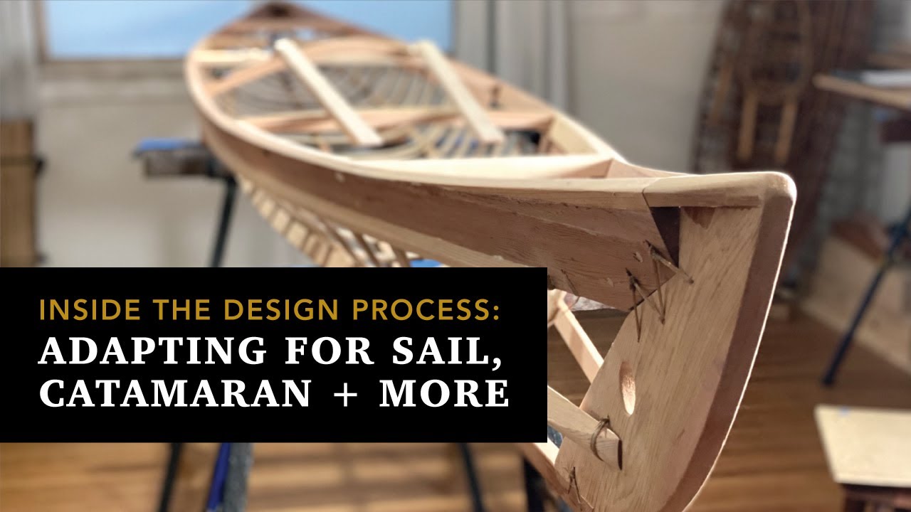 Inside my Skin on Frame Kayak Design Process: Adapting for Sail, Catamaran, and more!