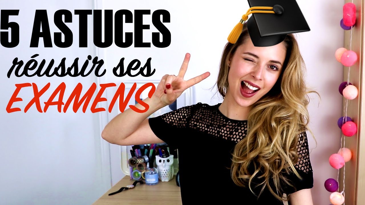 5 astuces pour REUSSIR ses EXAMENS | Bac, Brevet, Concours, Partiels