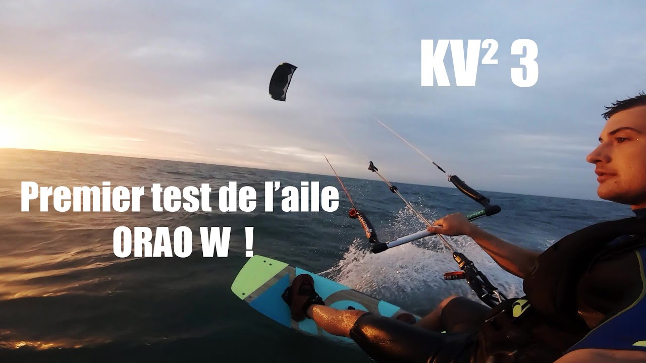 Premières sessions en DECATHLON  Orao W 9m - Kite Vlog² 3
