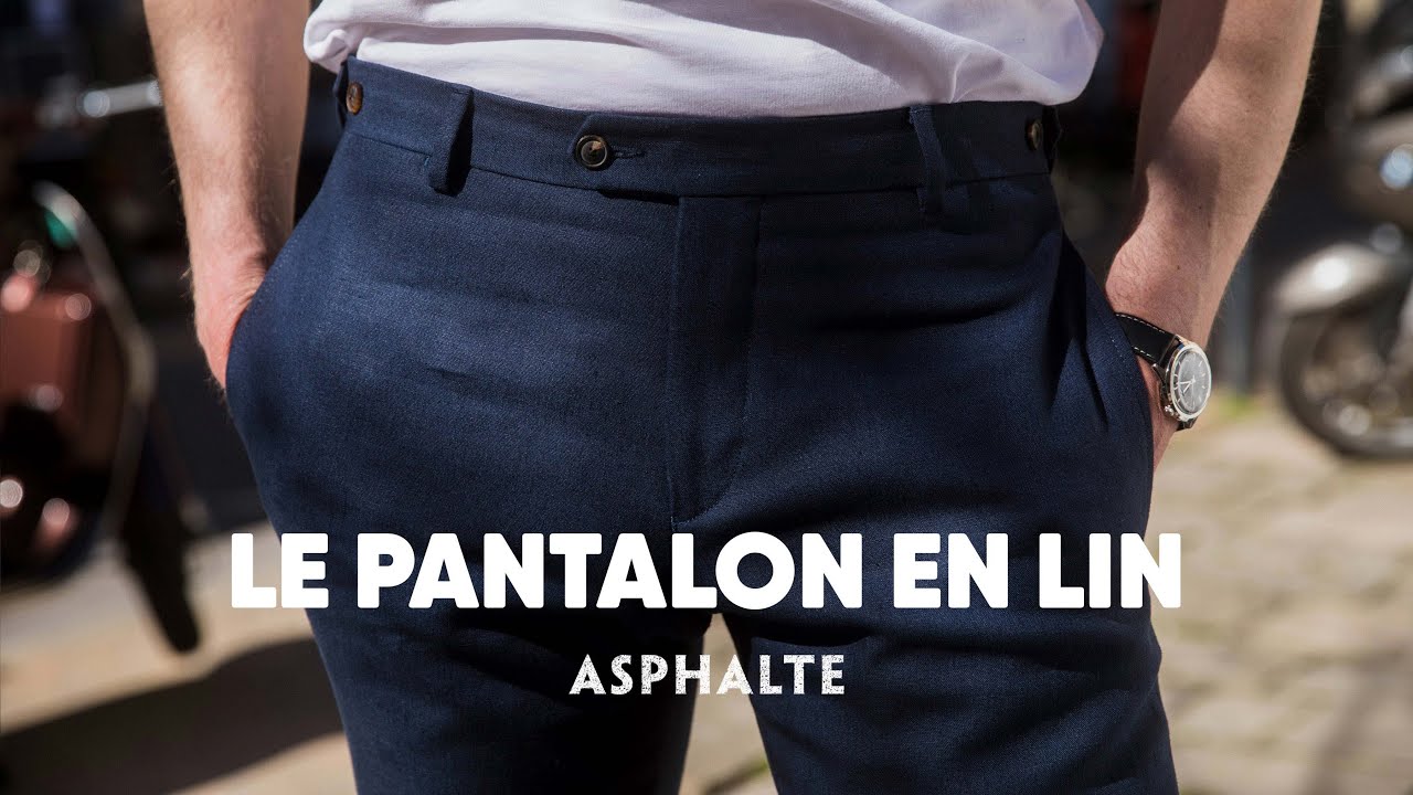 Le Pantalon en Lin - ASPHALTE