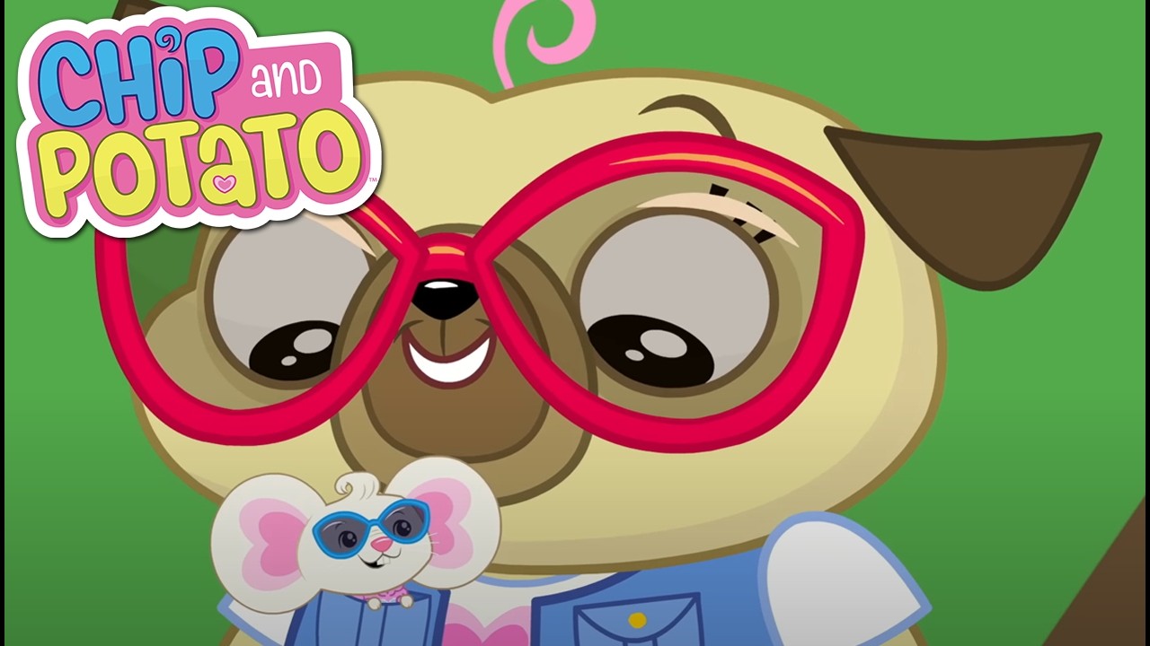 Chip and Deely Bear // Chip's Piano Lesson | Chip and Potato - WildBrain | Kid Movies