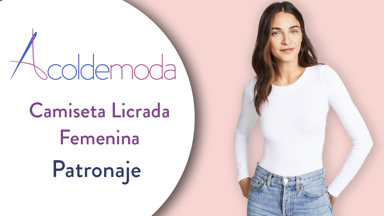 Cómo hacer el patrón de una BLUSA LICRADA  - Paso a Paso - DIY