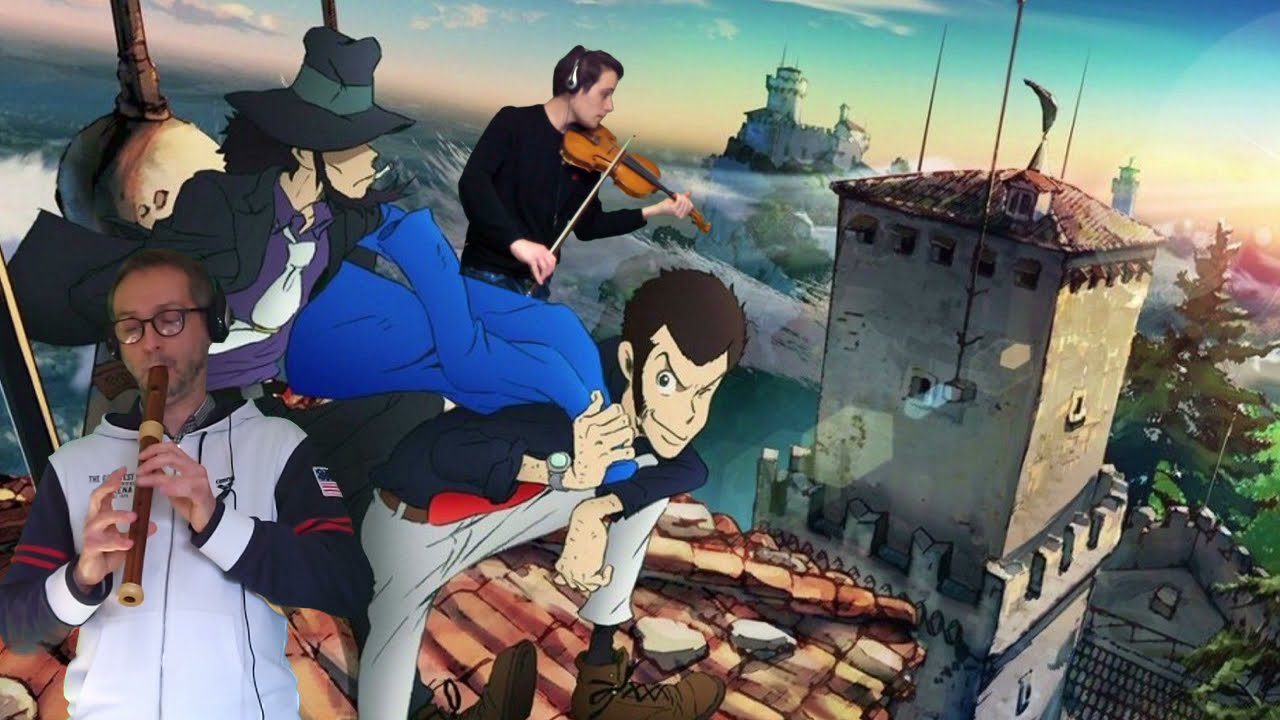 Lupin III by Micalizzi (Jazz recorder Mau Mos plus violin)