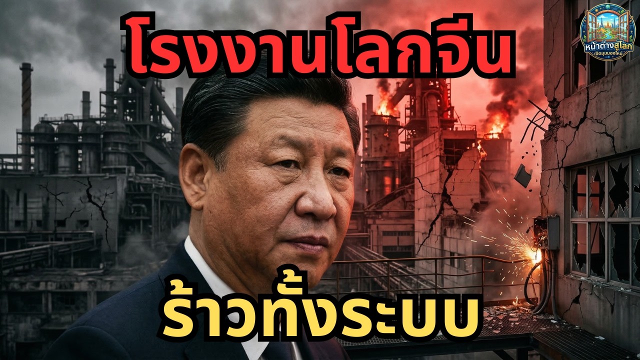 จีนยังเป็นโรงงานของโลกอยู่ไหม หรือเหลือแค่เครื่องจักรการผลิตที่เต็มไปด้วยรอยร้าว