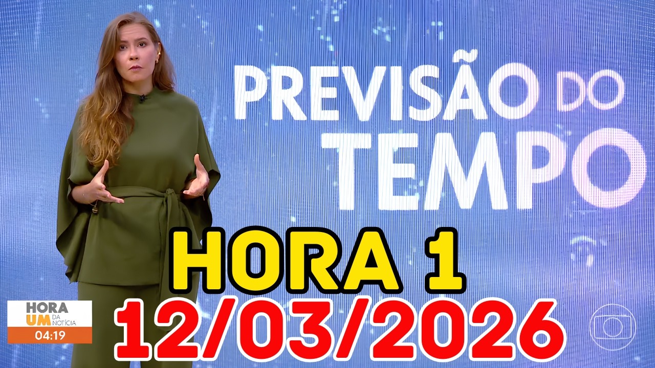 PERIGO EXTREMO: Serra do Rio pode passar de 100mm de chuva hoje | Previsão do Tempo Hora 1 12/03