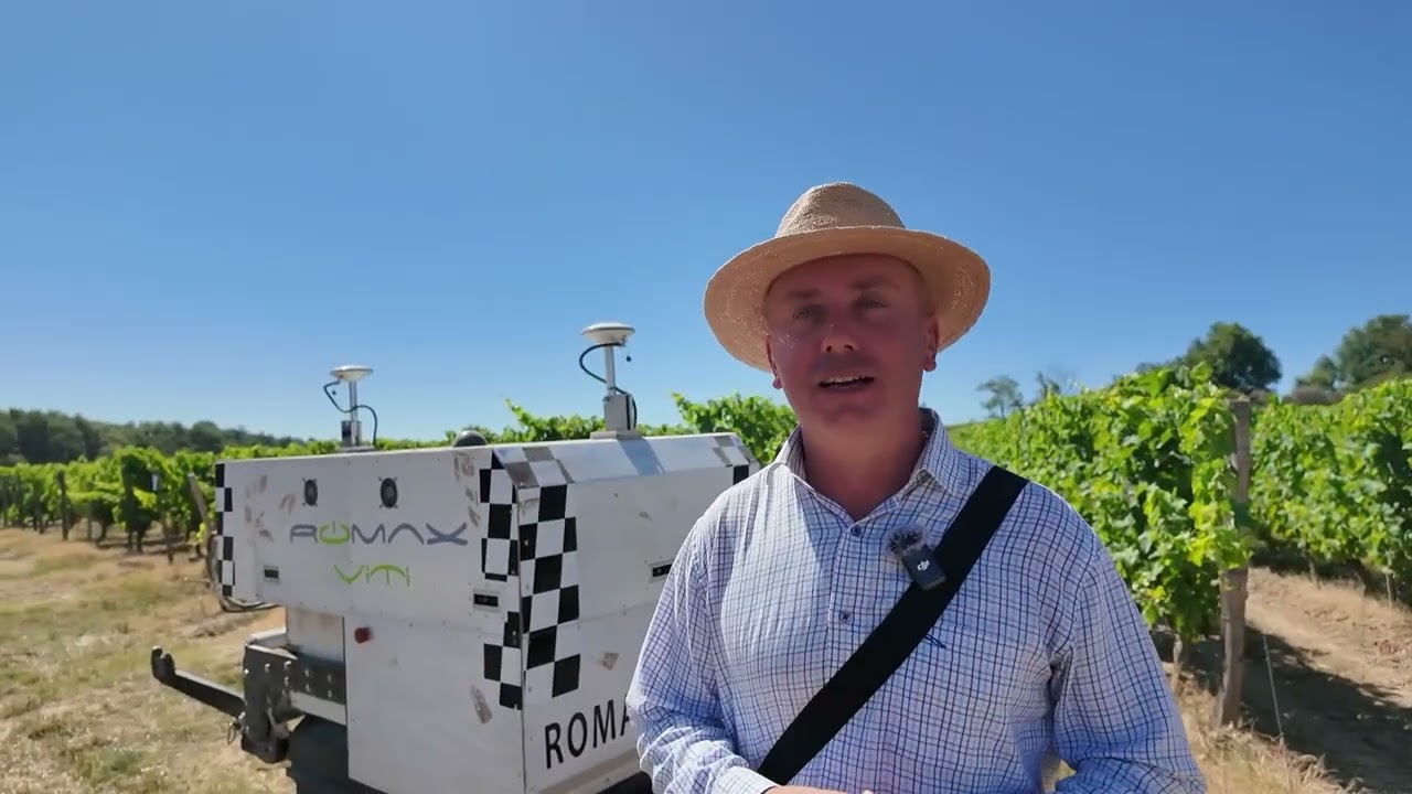 L'IFV a testé... les robots viticoles. Compilation