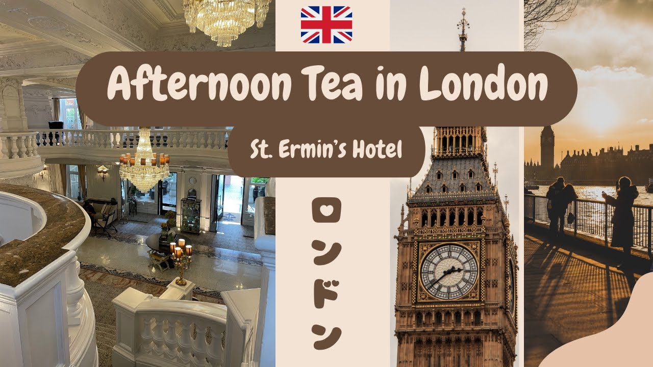Afternoon Tea at St. Ermin's Hotel LONDON (former MI6 hub!)