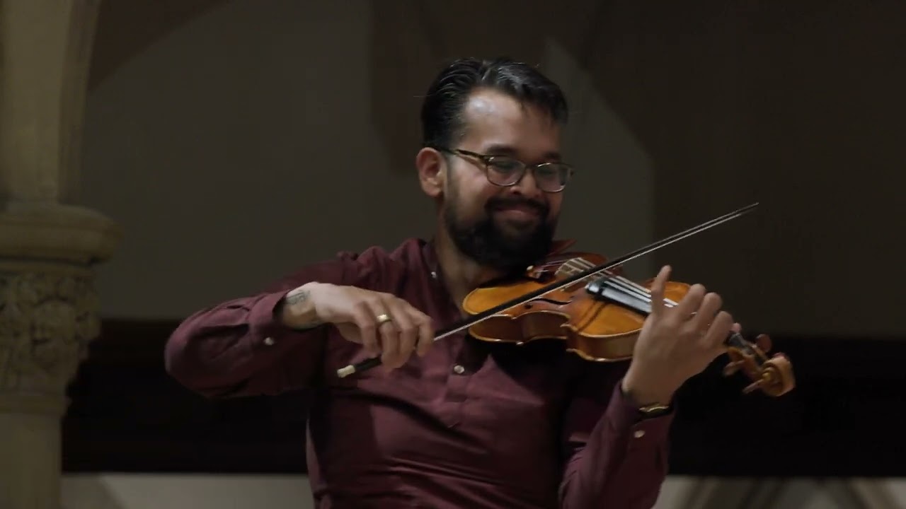 JS Bach: Ciacona from Partita in D minor BWV 1004 - Vijay Gupta, violin