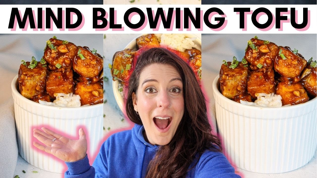 Maple miso glazed tofu / Delicious tofu recipe that will BLOW YOUR MIND /  Easy tofu marinade