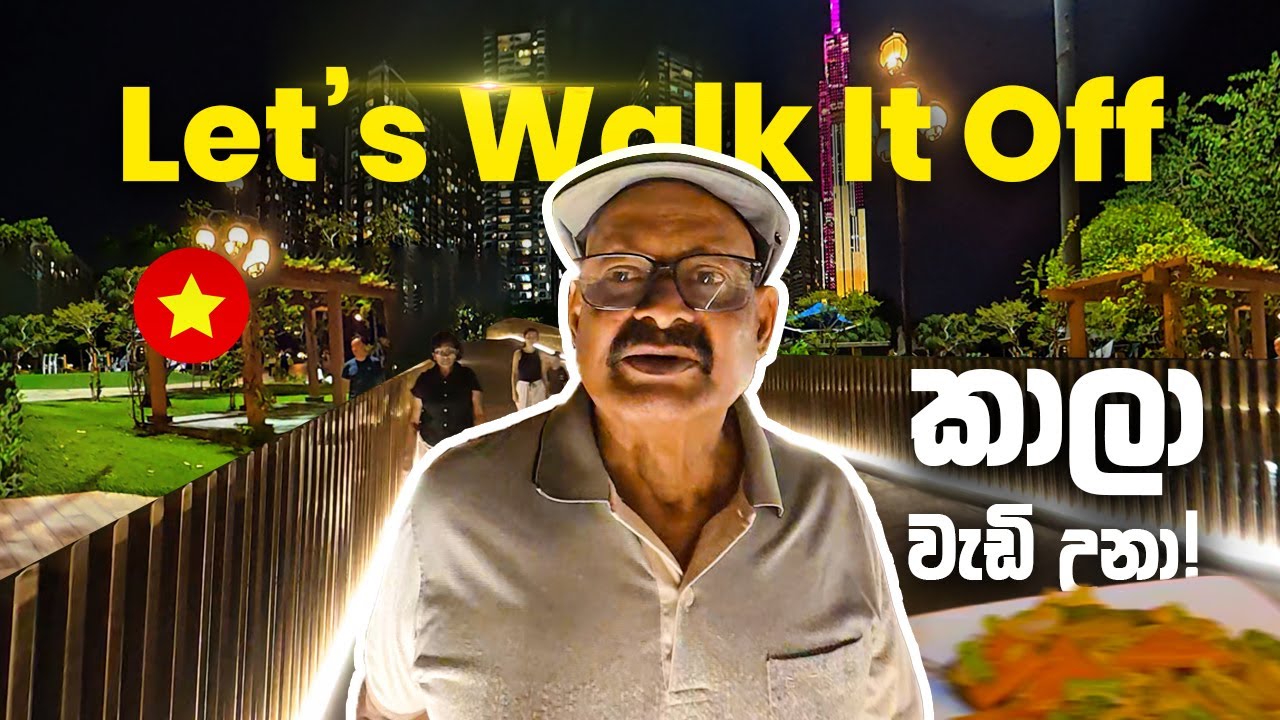 Let&rsquo;s Walk It Off 😄 | Saigon River Walk at Vinhomes Central Park
