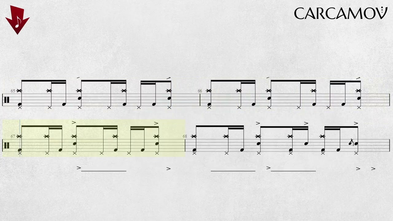 SOUNDGARDEN - Spoonman | ISOLATED DRUM COVER + PDF SCORE 📄