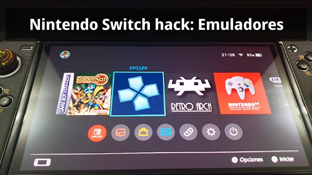 Emuladores en Nintendo Switch