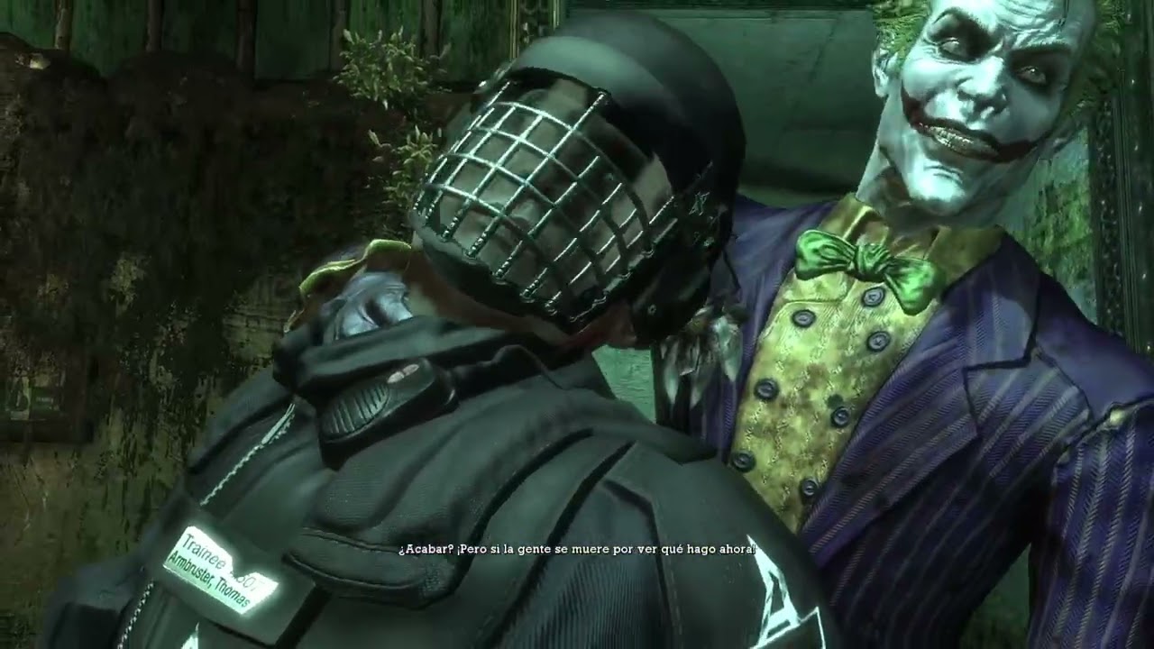 EL COCODRILO NOS SACA A CORRER XD BATMAN ARKHAM ASYLUM CAP 6 ESPAÑOL LATINO