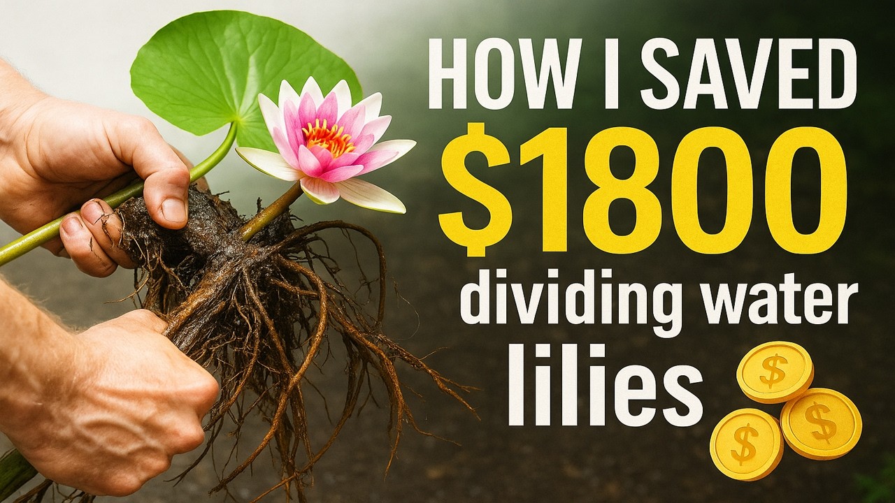 Dividing and Planting Water Lilies.  The ULTIMATE Beginner's Guide.