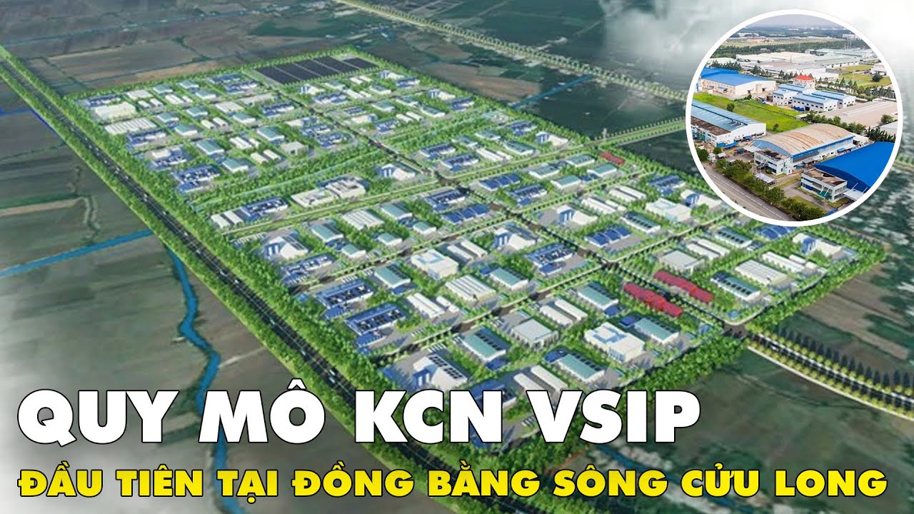 Khu công nghiệp VSIP đầu tiên tại miền Tây vừa khởi công có quy mô thế nào?