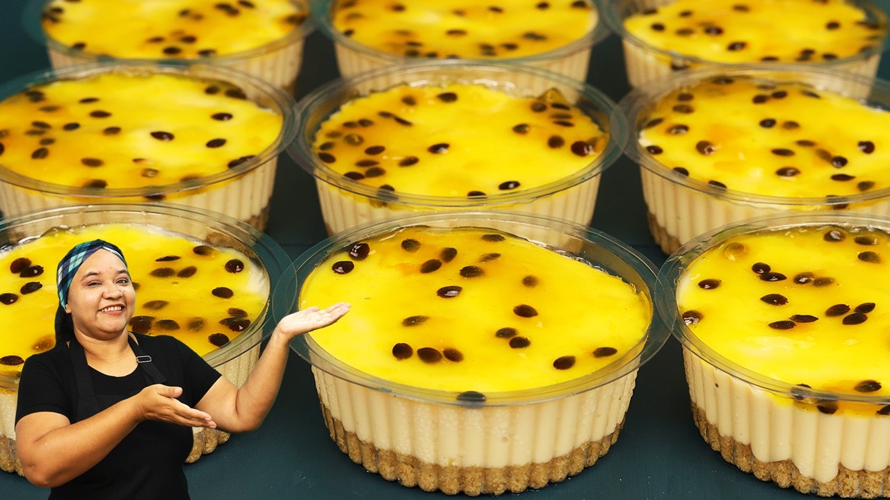 Sobremesa no Pote F&aacute;cil e R&aacute;pido! Tortinha de Maracuj&aacute; Cremosa e Deliciosa! Fa&ccedil;a e Venda !
