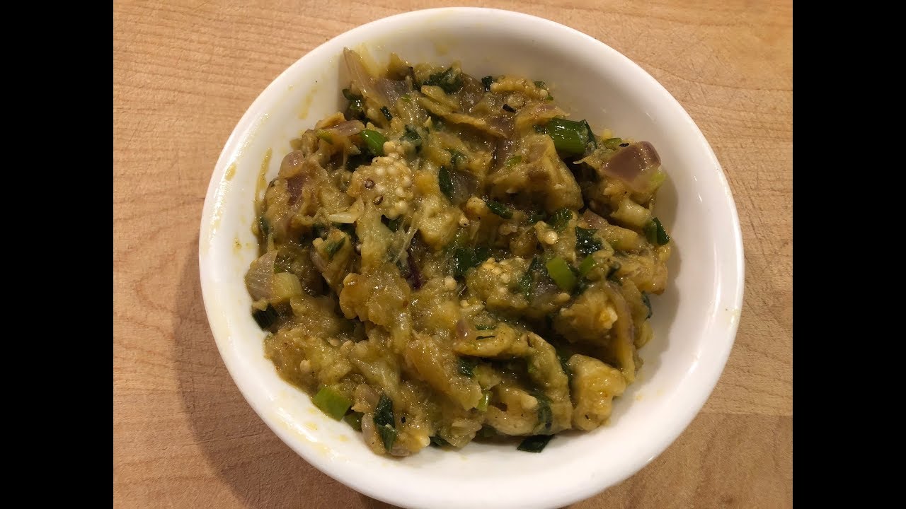 Baingan Bharta | રીંગણ નાે ઓળાે