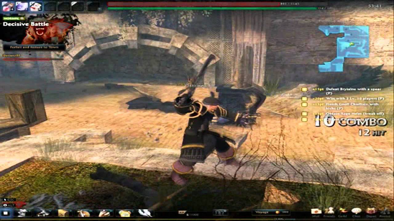 Vindictus i DariuszIII vs W&oacute;dz Gnoli (Gnoll Chieftain) Odcinek 1