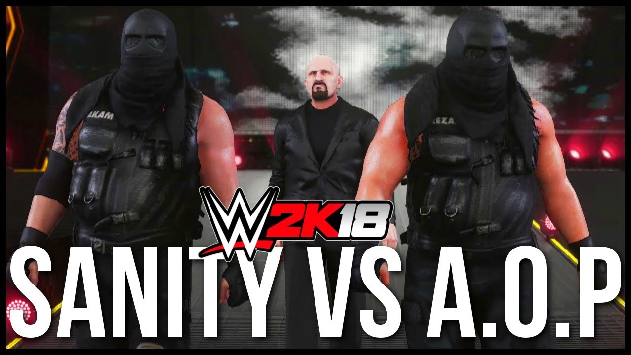 WWE 2K18 | SAnitY vs Authors of Pain