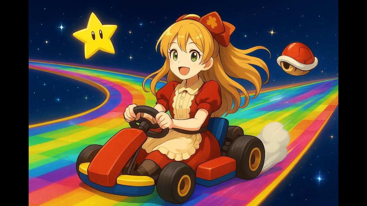 【マリオカートワールド】今日も奏でるブレーキ音！初心者が遊ぶ、元気に爆走配信！