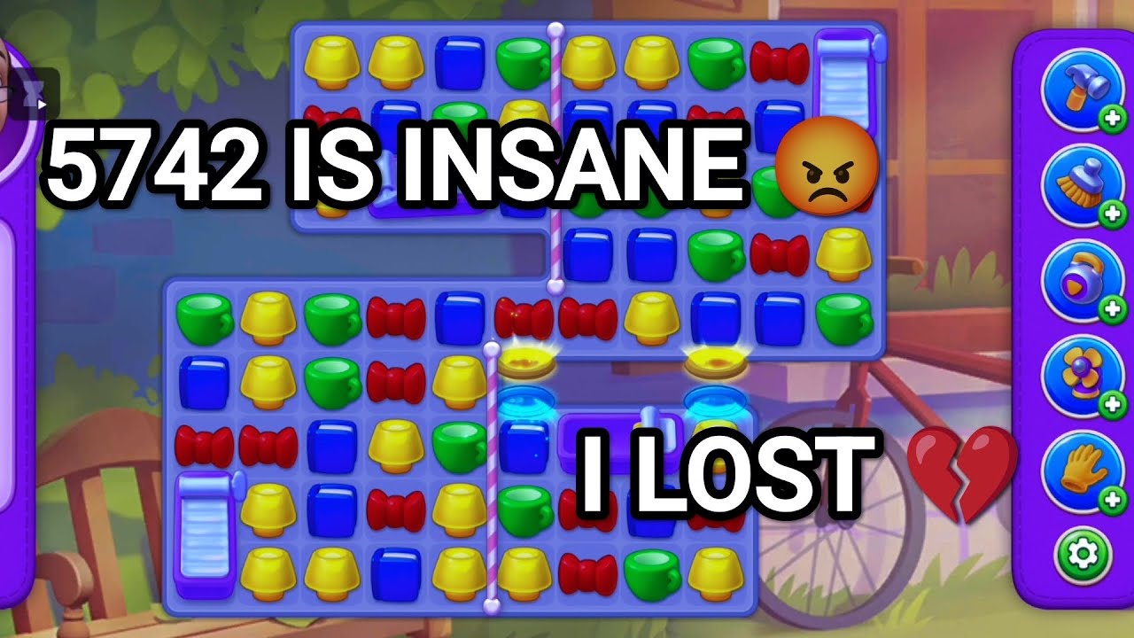  I Beat 5741… But 5742 Destroyed Me 😭🔥 | Homescapes