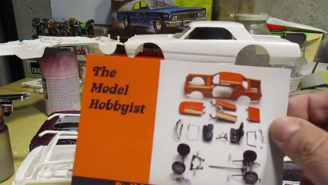 Plastic Models - 1/25 AMT 1965 Ford Fairlane Modified Stocker - Work In Progress #1