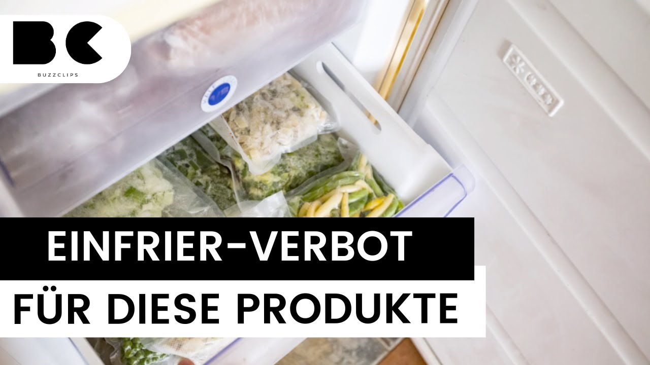 Diese 5 Lebensmittel sollte man besser nicht einfrieren