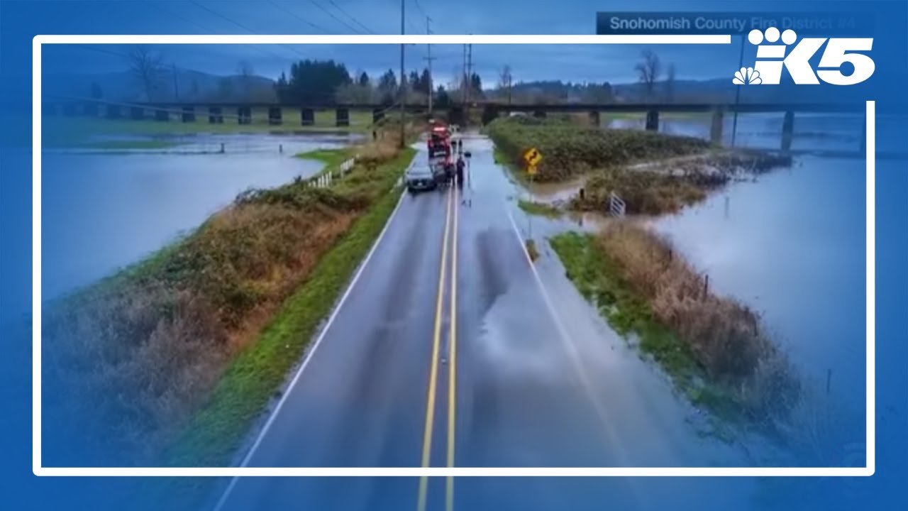 Tracking river flooding in Snohomish