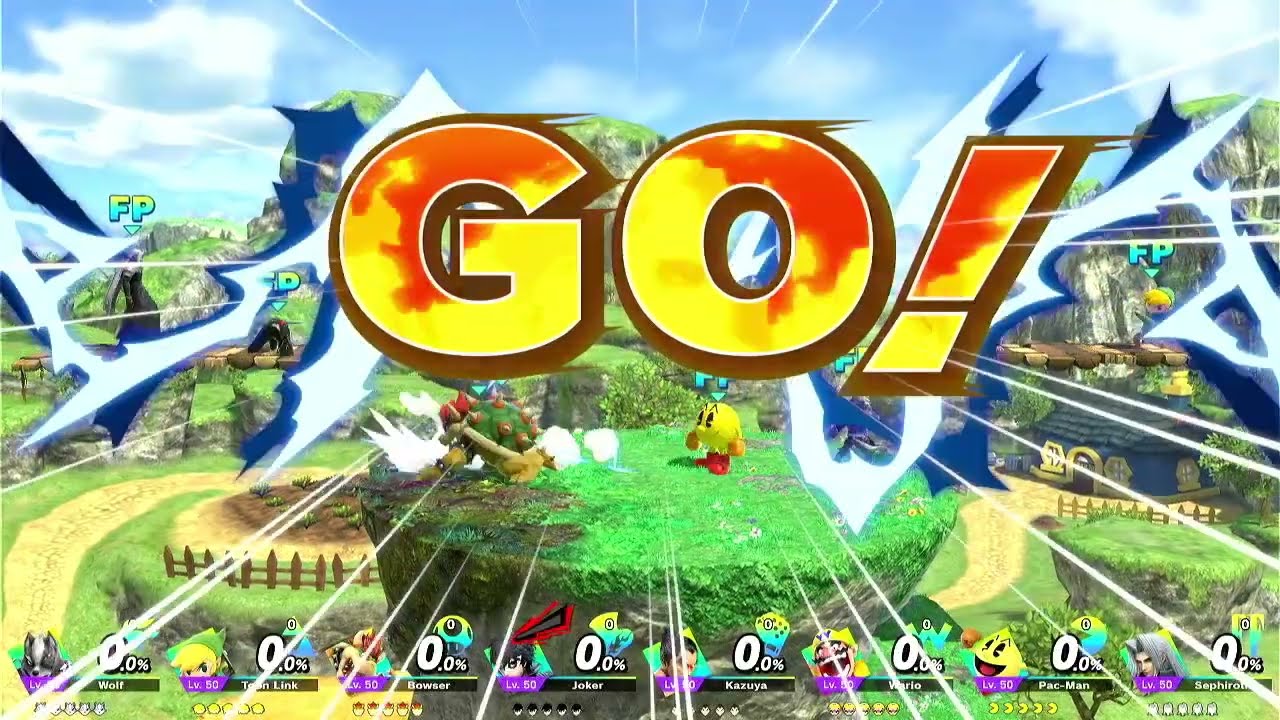 Super Smash Bros Ultimate Amiibo Fights Request Battle at Spiral Mountain