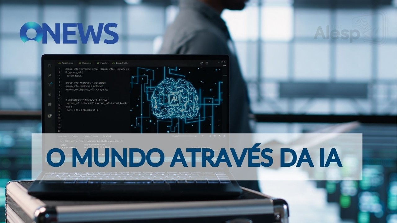 ALESP NEWS - AO VIVO - Exposição discute impactos da inteligência artificial na arte e na sociedade