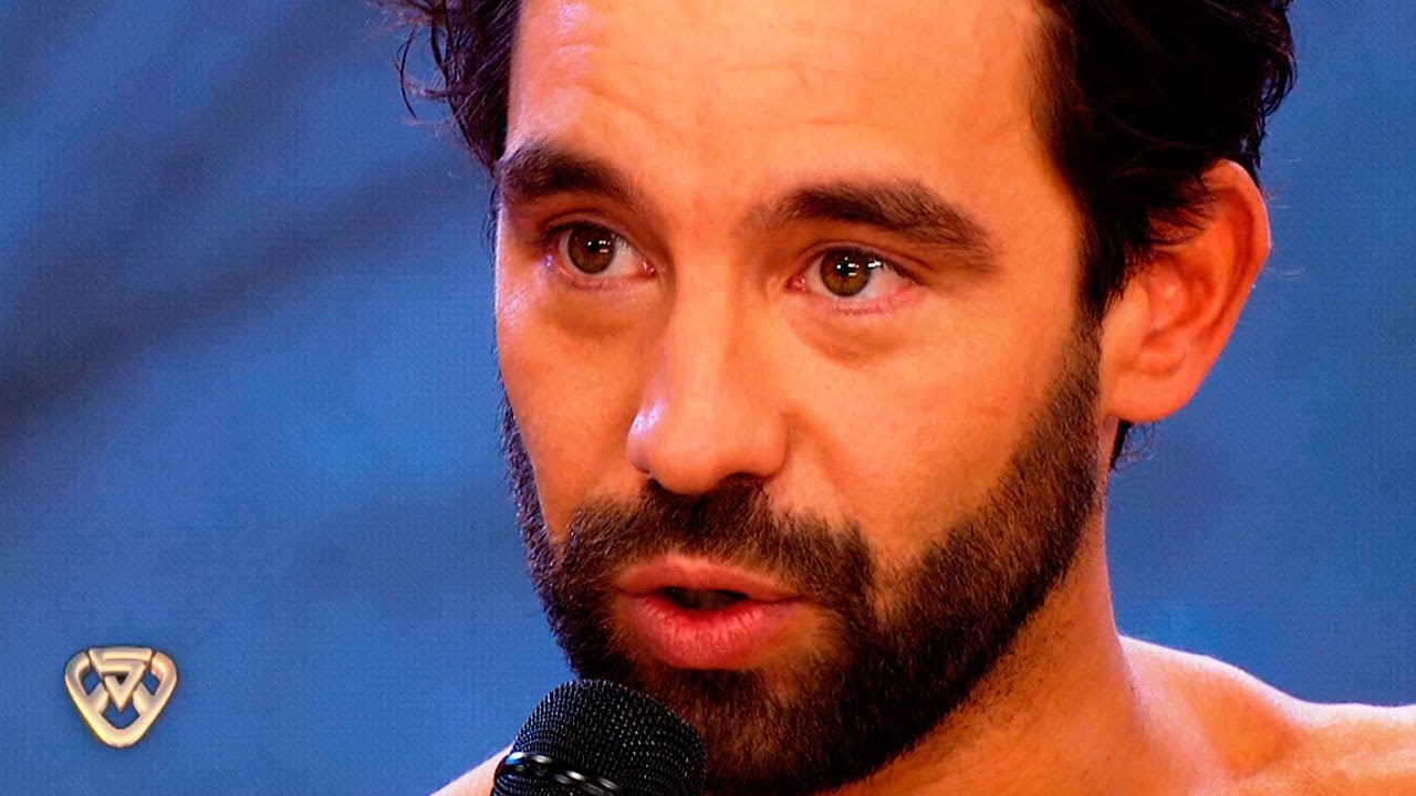 Cachete Sierra, emocionado hasta las lágrimas, recordó a su papá en la pista de Showmatch