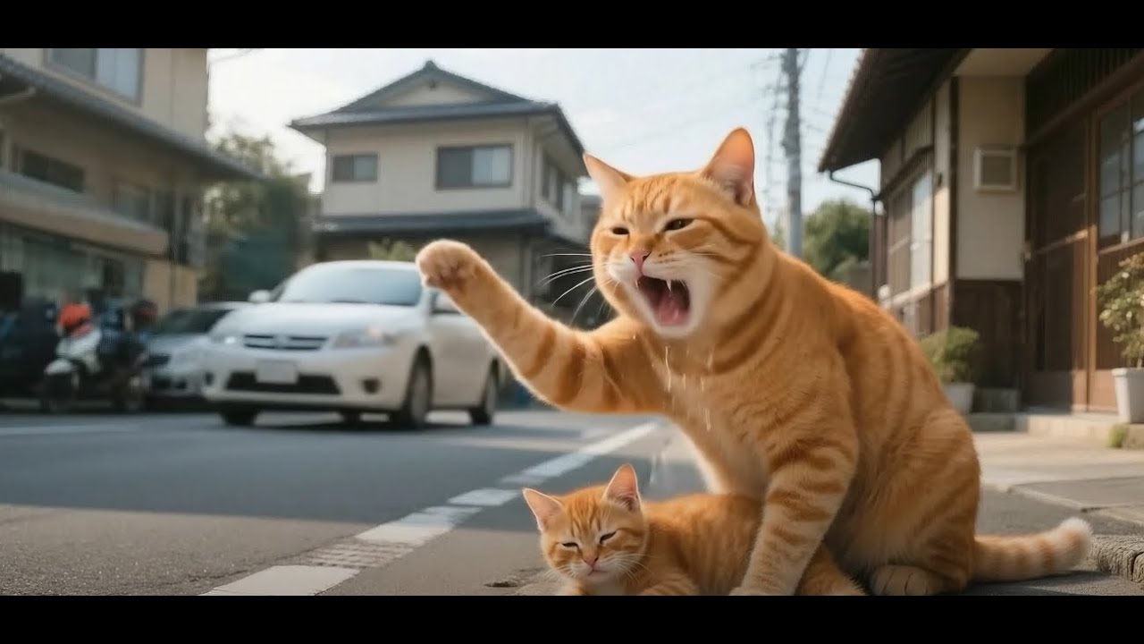 🐱 Ginger Had a High Fever from Mosquito Bites… and Mama Cat Raced to Find Help 💨💔