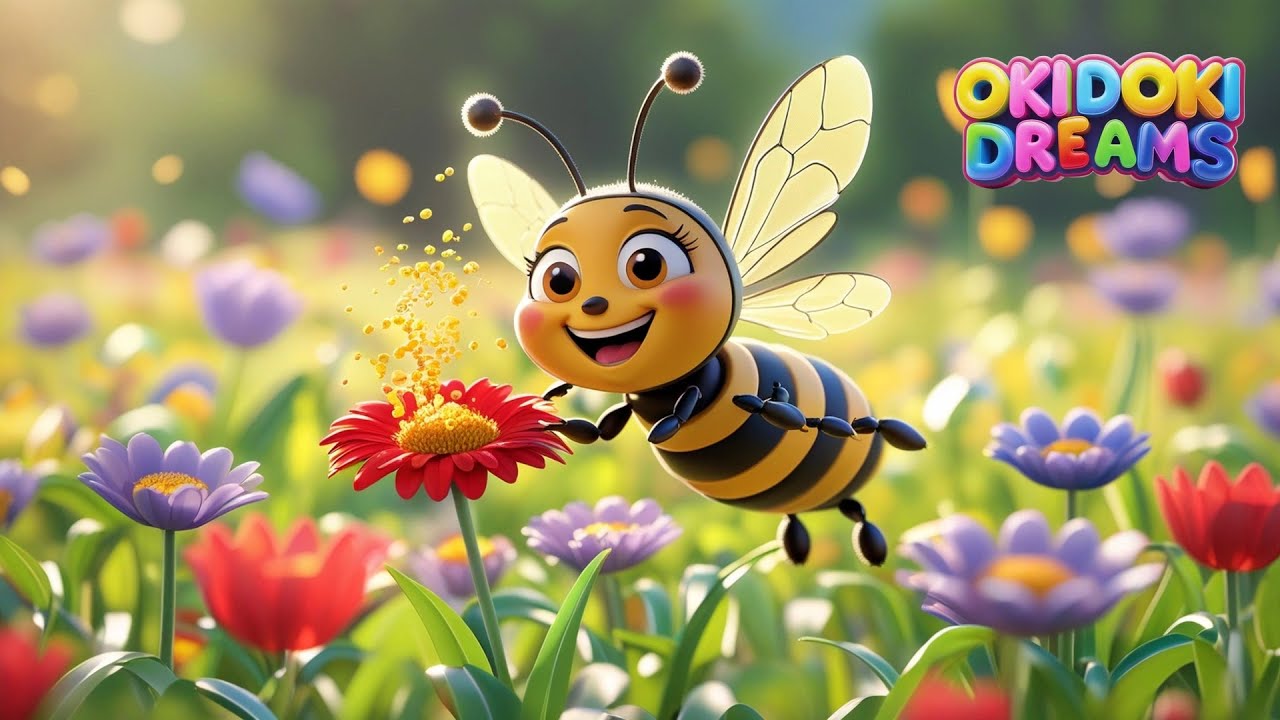 🎵 La Abejita Feliz | ¡Canciones del Jardín para Reír y Jugar!