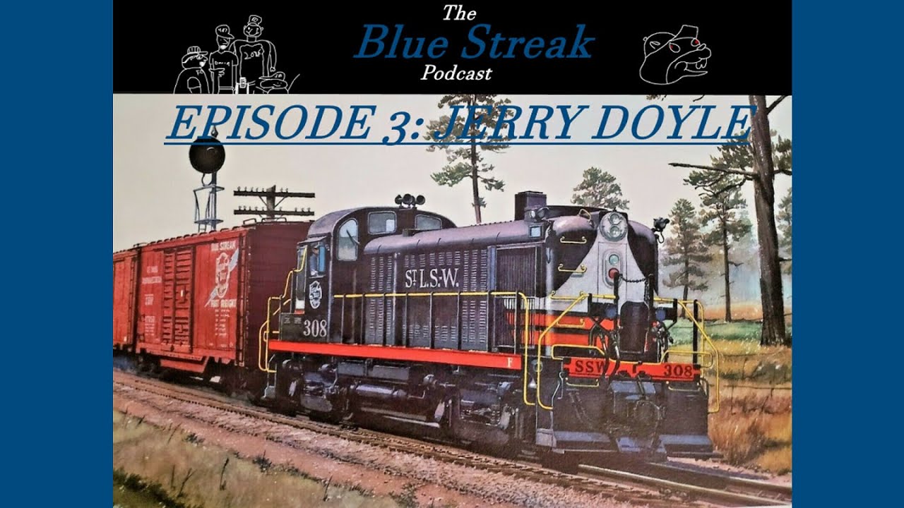 Blue Streak Podcast Episode 3 (With Guest Jerry Doyle)