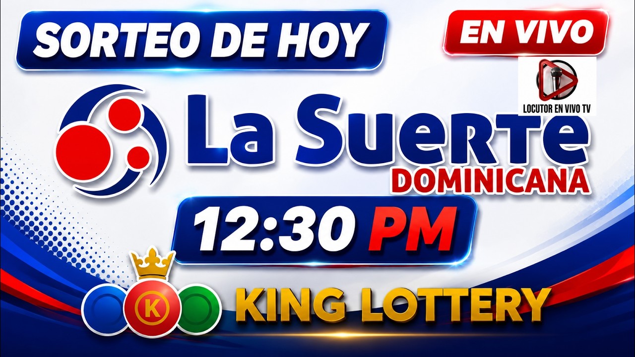 Loter&iacute;a La Suerte Dominicana Resultados en VIVO de HOY Viernes 4 de Septiembre del 2026
