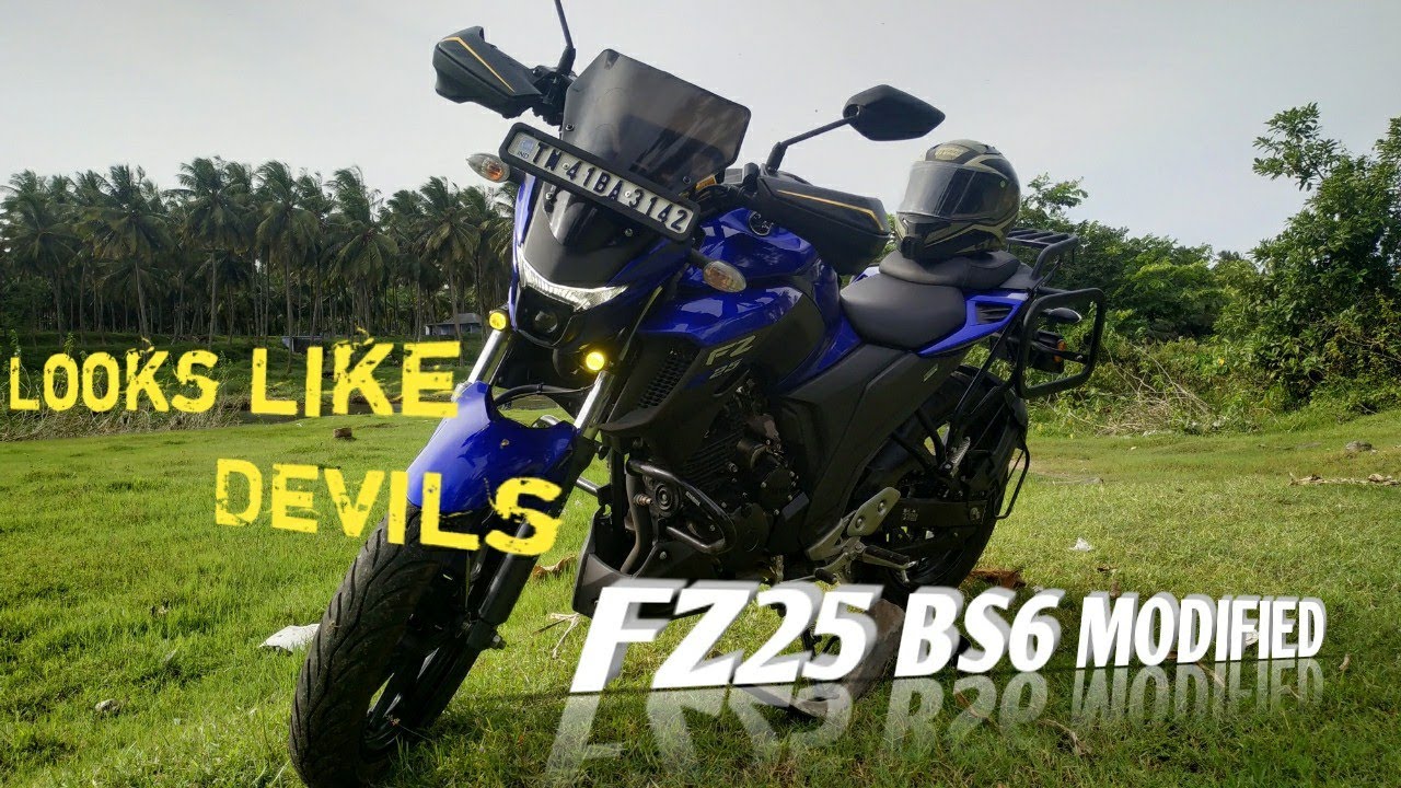 FZ250 BS6 Full Modifications for Touring | Almost 10K rupees | Worth for this Modifications