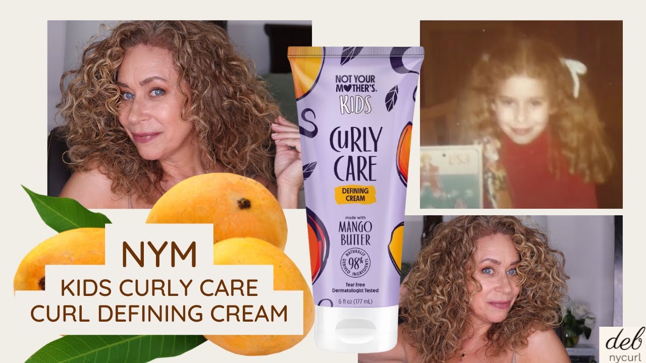 Не вашей мамы | Обзор крема для придания формы локонам Kids Curly Care!