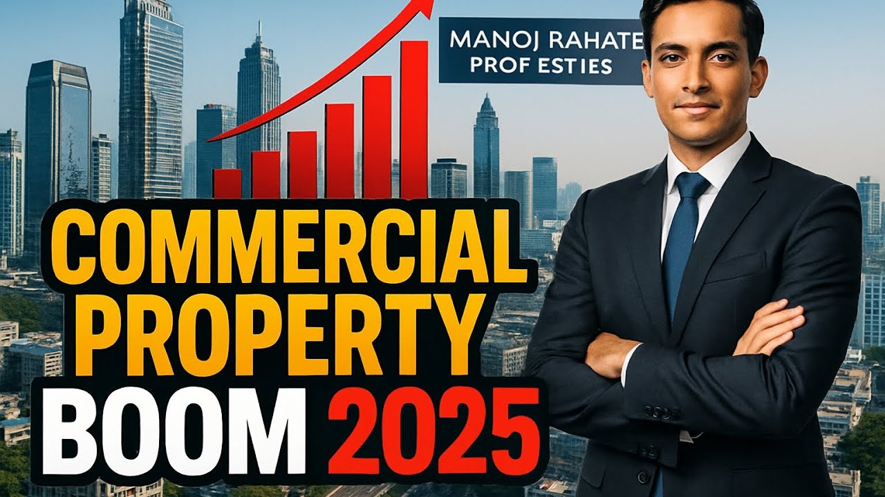 India&rsquo;s Commercial Real Estate Boom 2025: Office Leasing Hits Record Highs | Manoj Rahate Properties