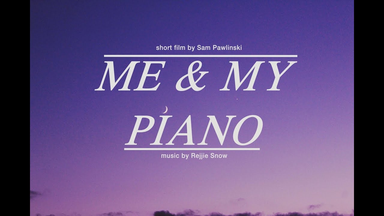 Rejjie Snow - ME & MY PIANO (Music Video)