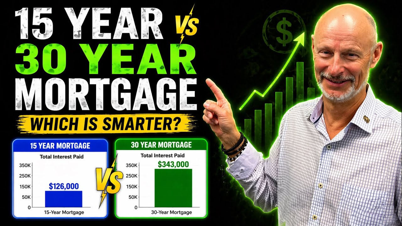 15 Year vs 30 Year Mortgage - Investing Strategy