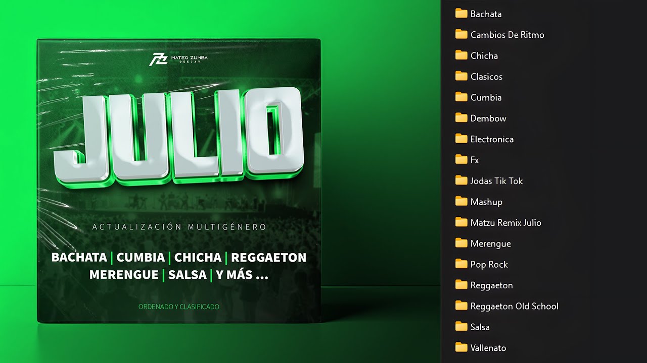 DEMO PACK JULIO🔥| PACKS MATEO ZUMBA DJ 🎧