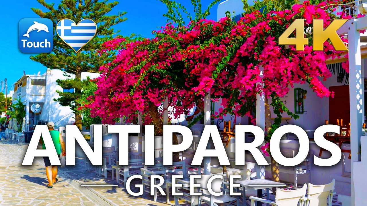 ANTIPAROS (Αντίπαρος), Greece ► Travel Video, 4K ► Travel in ancient Greece