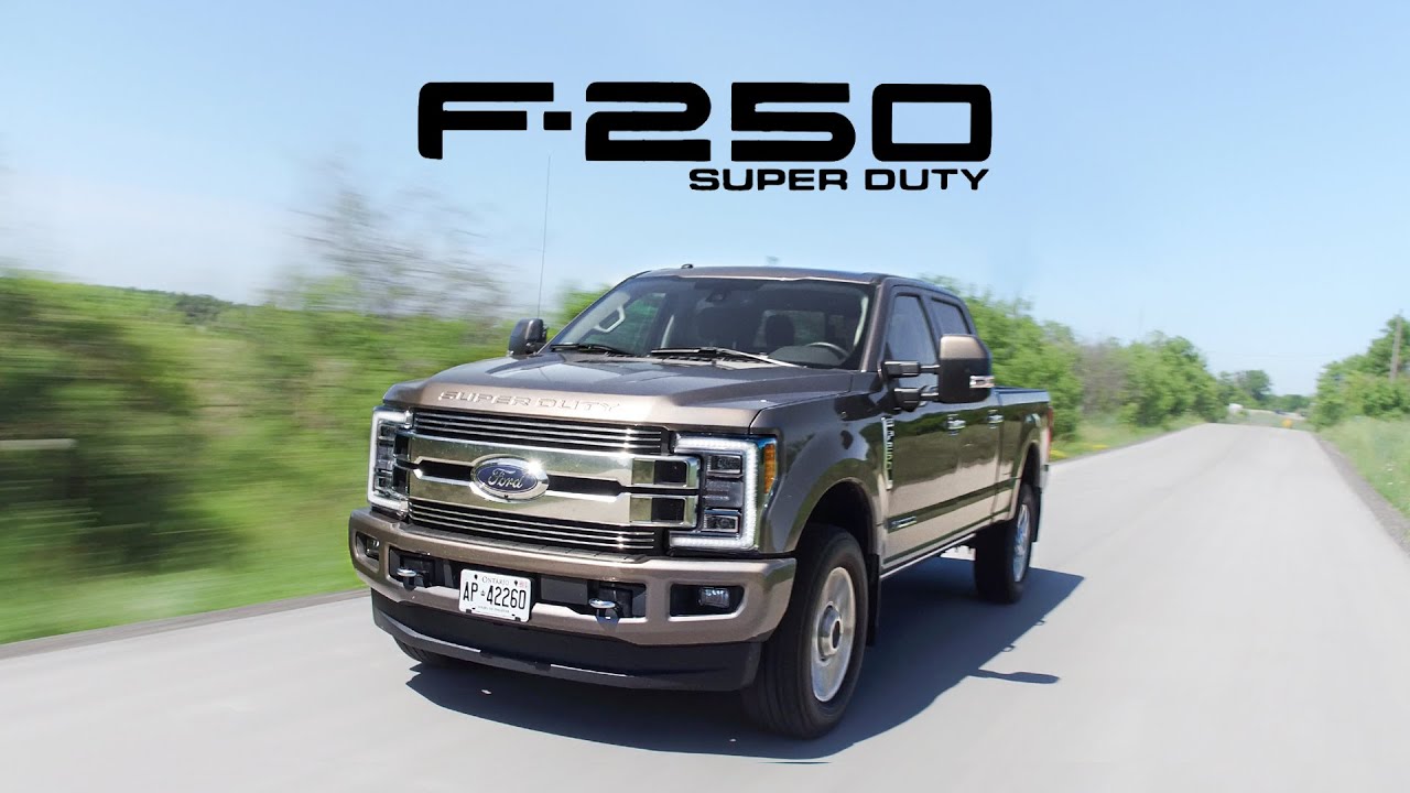 2018 Ford F250 Super Duty Review - Tons of Torque