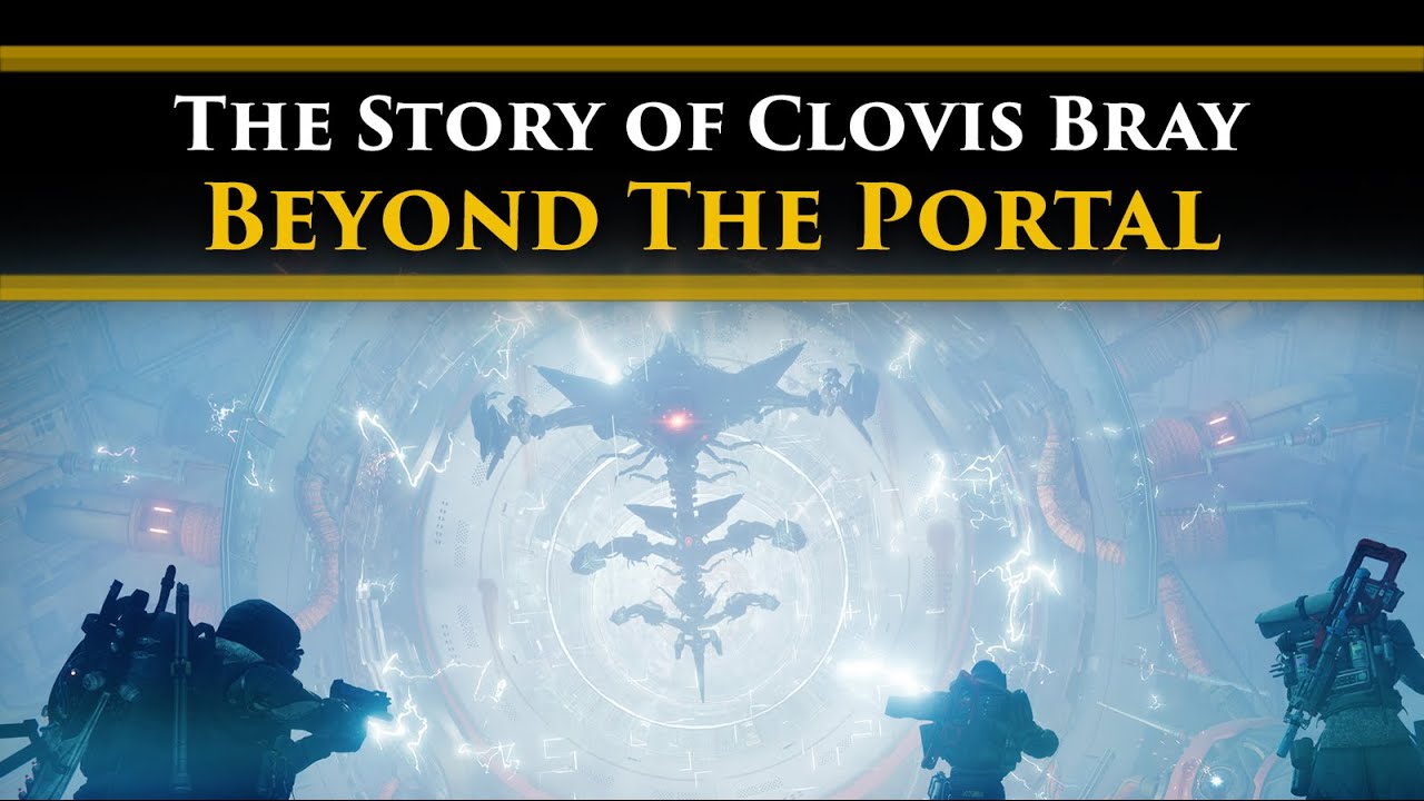 Destiny 2 Lore - What Clovis Bray Found on the other side of the Glassway Portal! (The Forge star!)
