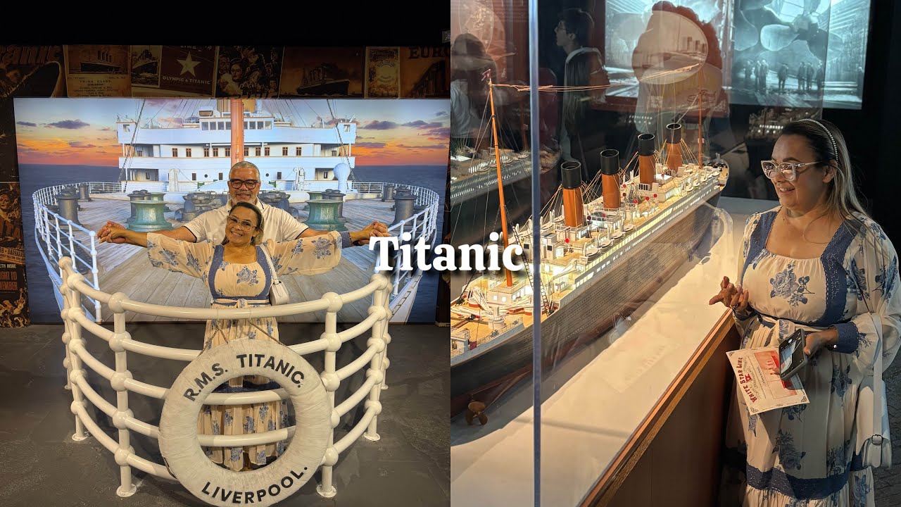 COMO FOI  VER A HISTÓRIA DO TITANIC ,MUITA EMOÇÃO 