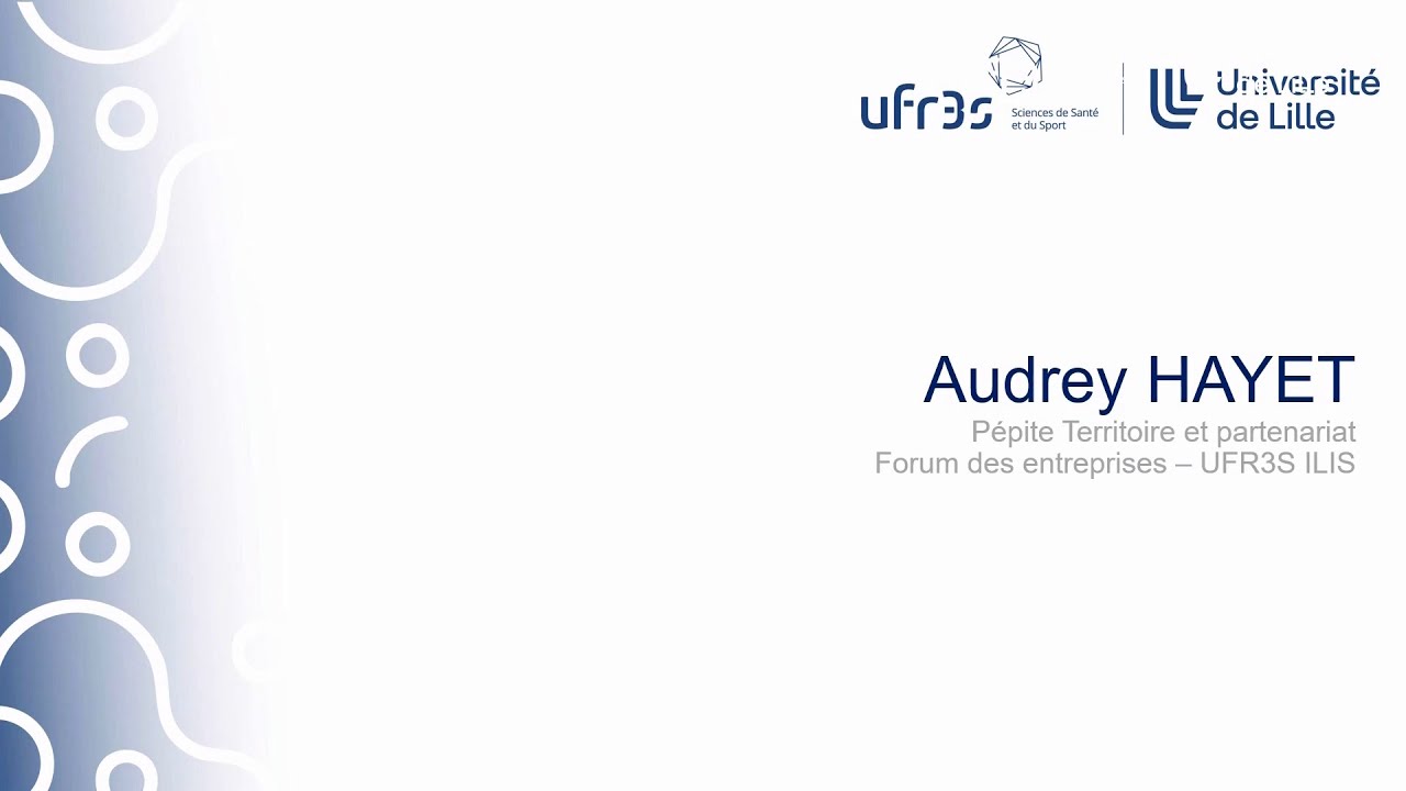 Pépite 2025 Territoire et partenariat : Forum des entreprises à l'UFR3S-ILIS