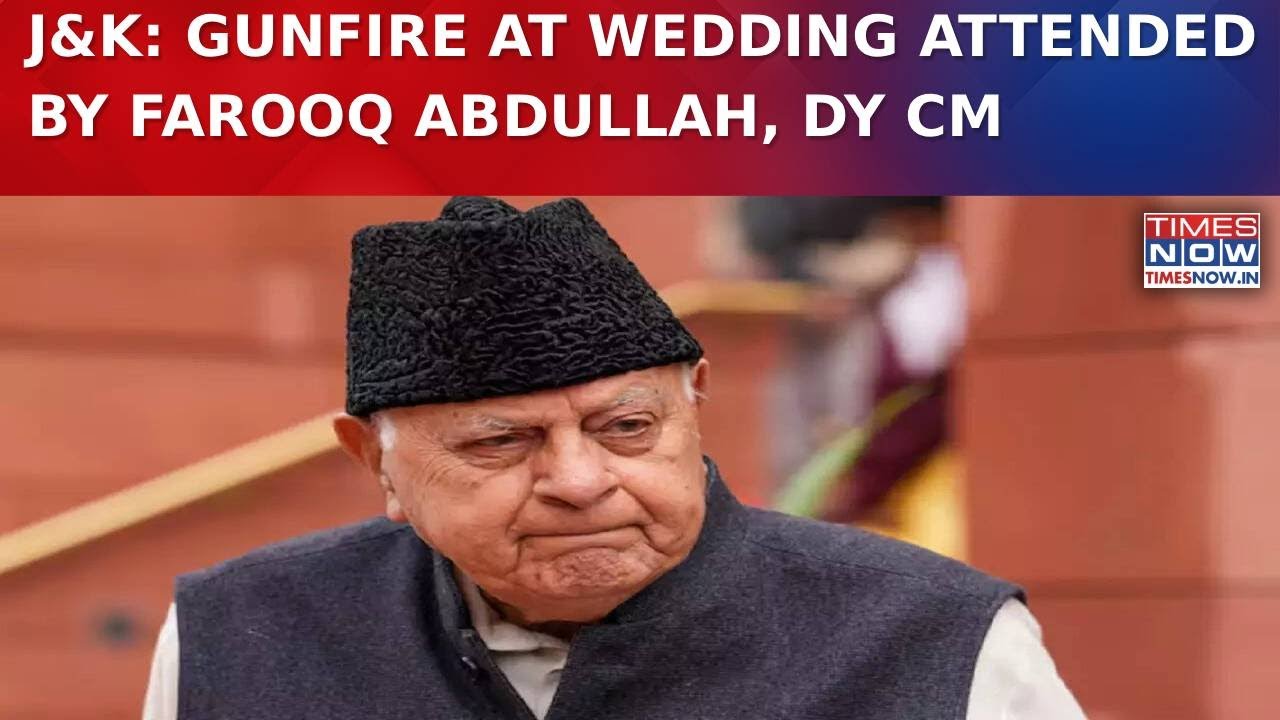 Jammu Kashmir: Firing At Wedding Event Attended By Farooq Abdullah, Deputy CM; 1 Arrested